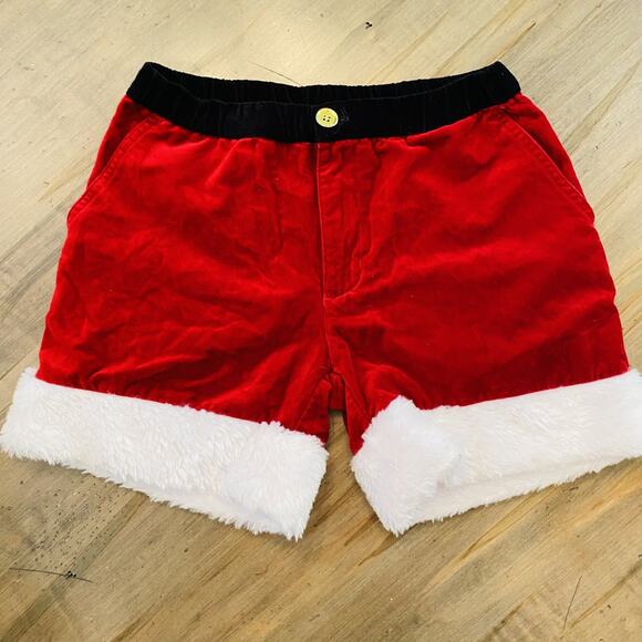 Chubbies Ol' St Nick Red Velvet Santa Shorts Christmas Mens Small Holiday - Picture 1 of 6